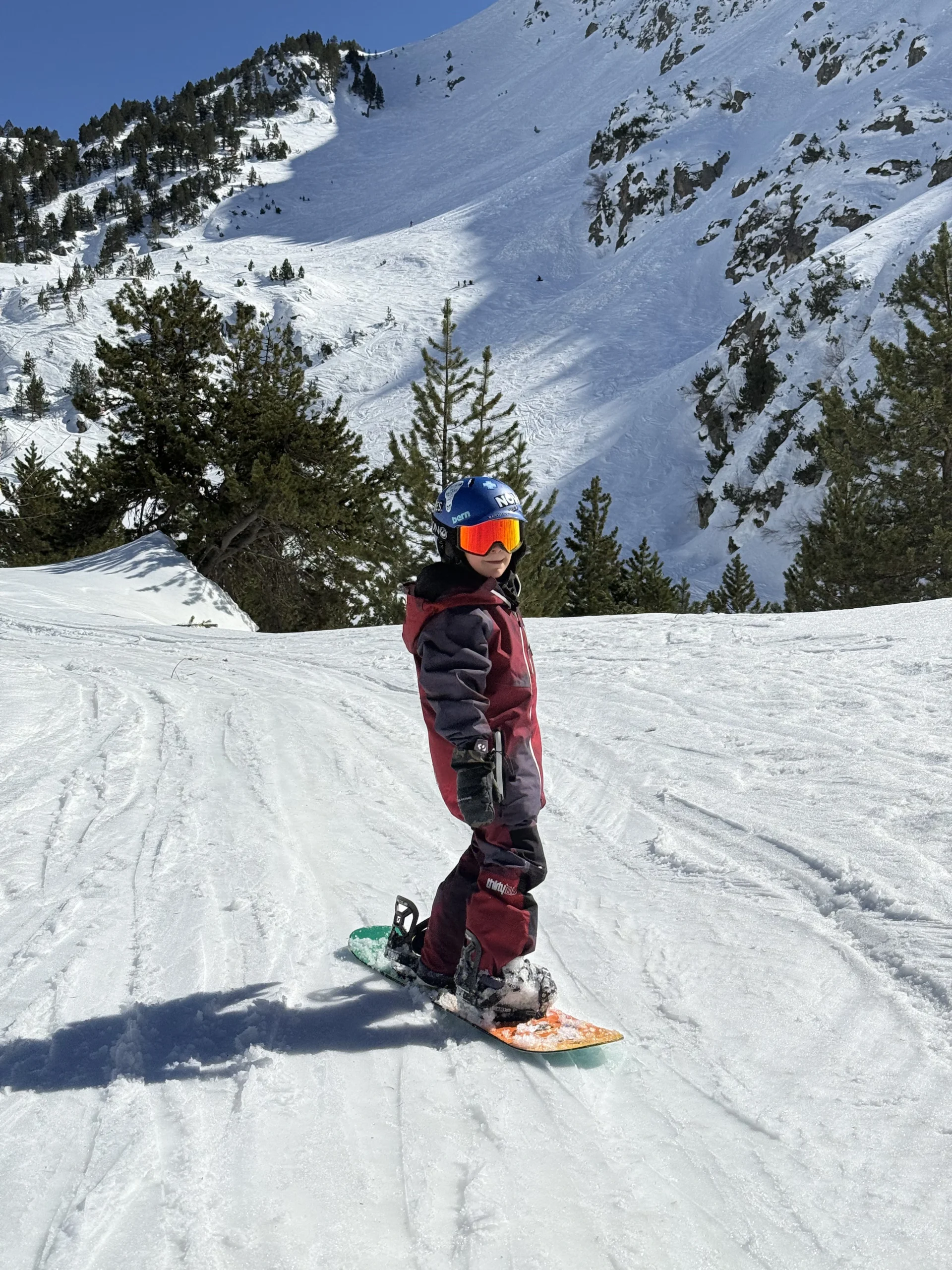 Clases de Snowboard en Baqueira Beret