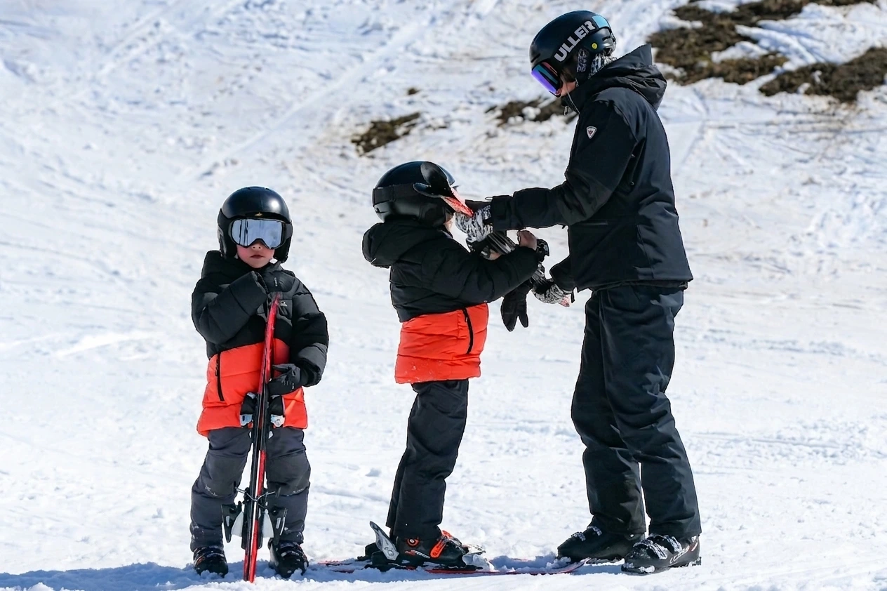 Clases particulares de esquí para niños en Baqueira